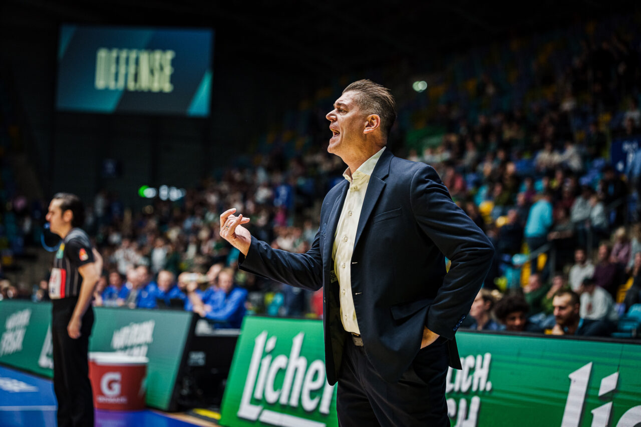 ,

GER, SKYLINERS Frankfurt vs VET-CONCEPT Gladiators Trier, Basketball, BBL Pokal, Achtelfinale, Saison 2026-2027, 18.10.2026,

Foto: ZIBART.DE